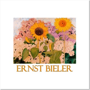 Sunflowers (1910) by Ernst Bieler Posters and Art